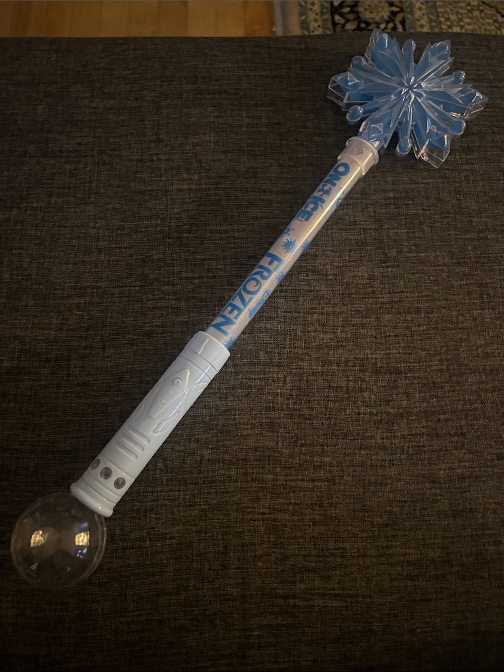 Disney Frozen Light-Up Snowflake Wand - Light Blue